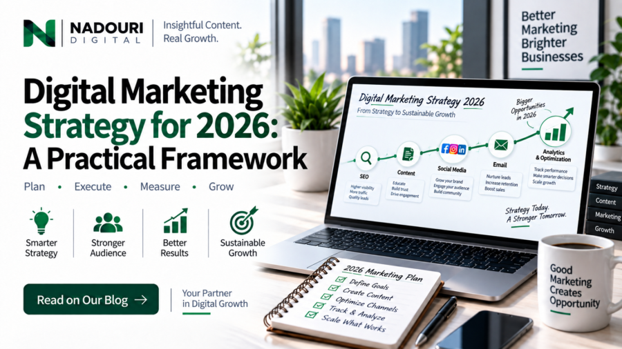Digital Marketing Strategy for 2026: A Practical Framework - Nadouri Digital