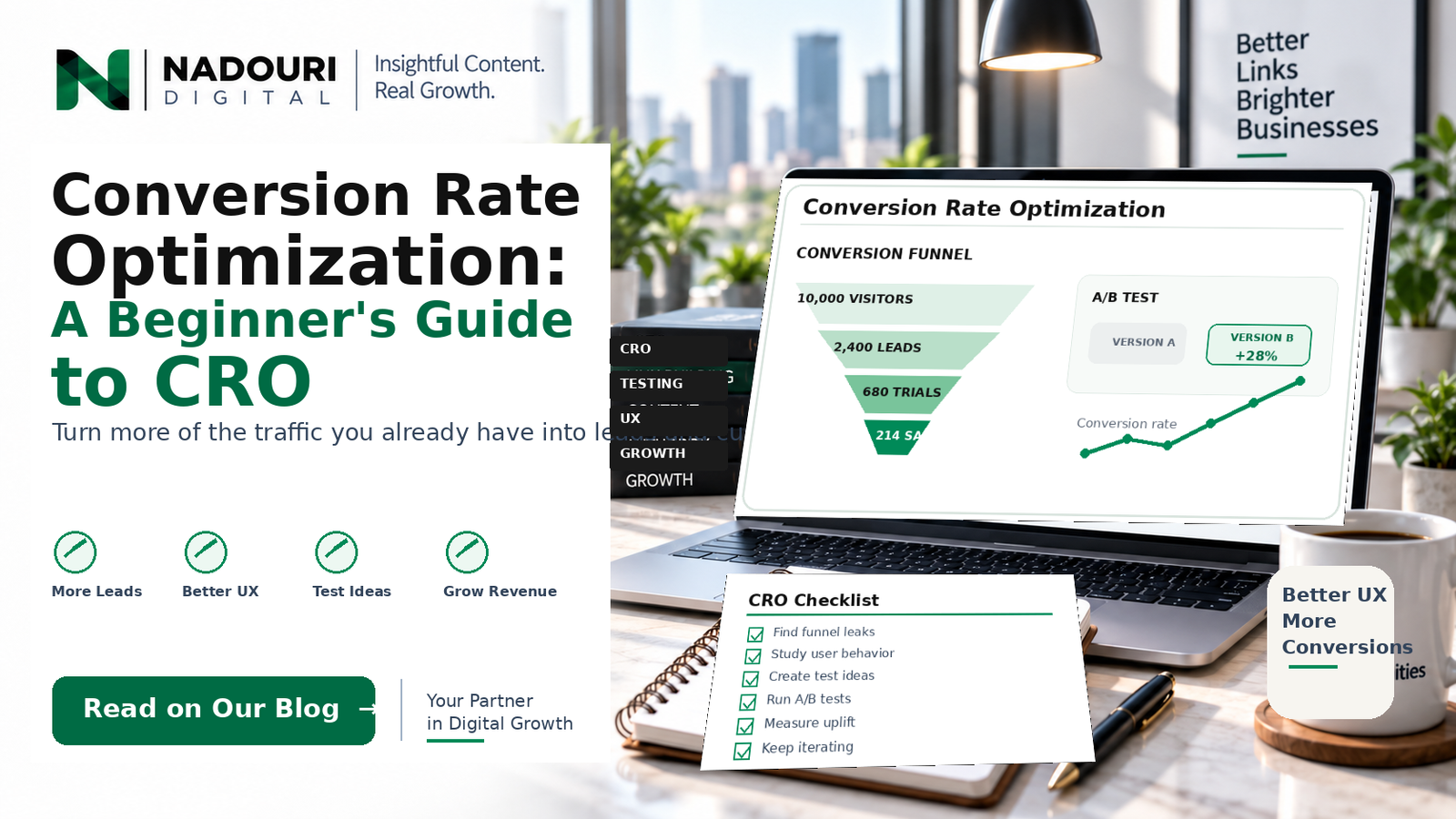 Conversion Rate Optimization: A Beginner’s Guide to CRO