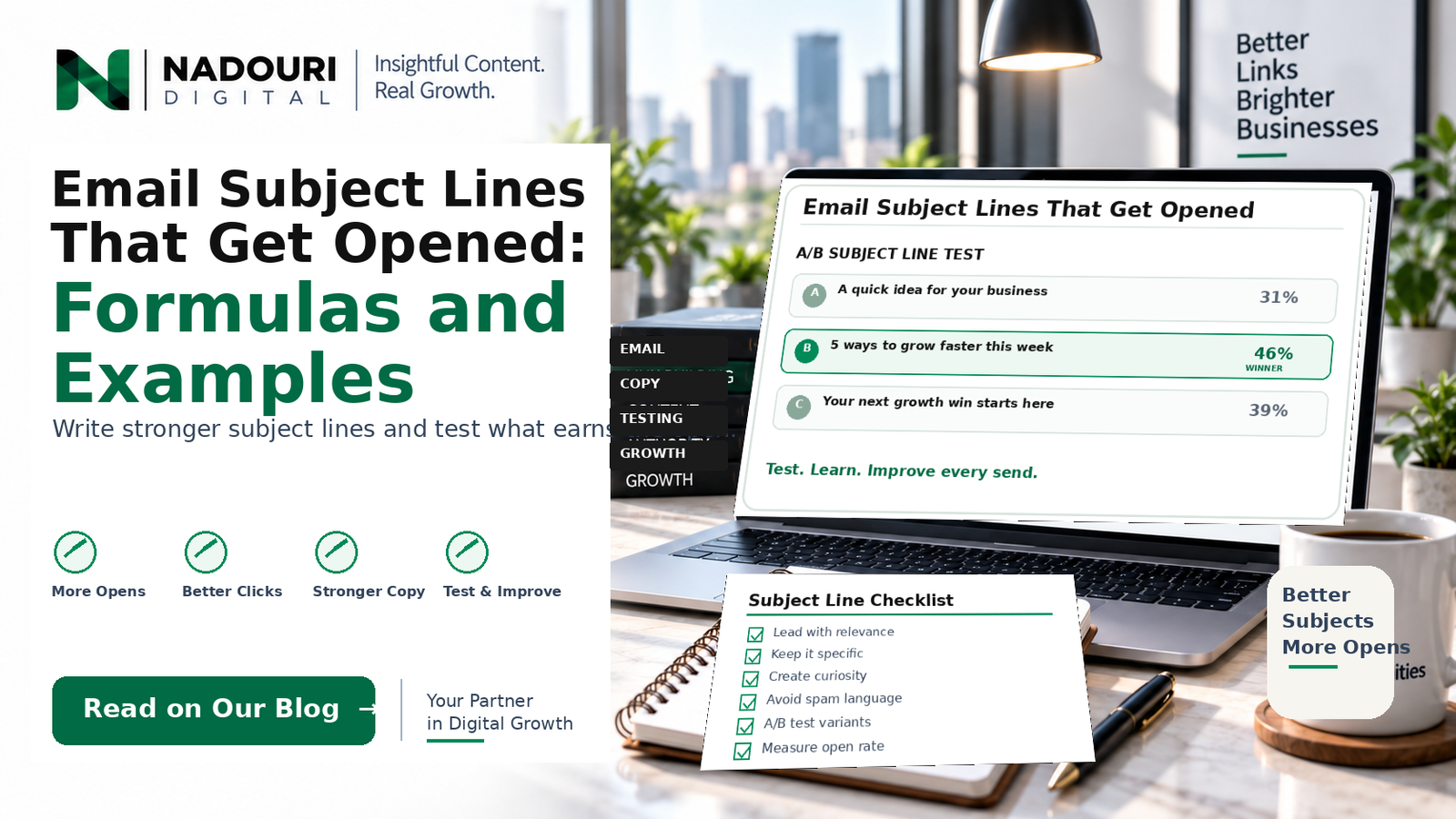Email Subject Lines That Get Opened: Formulas and Examples