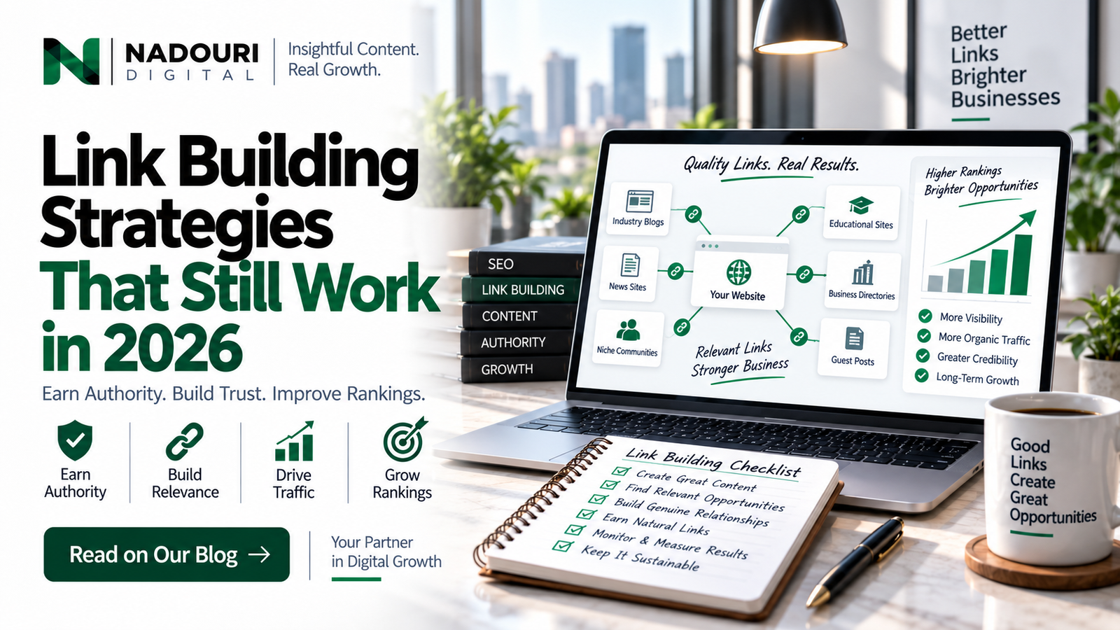 Link building strategies that still work in 2026 - Nadouri Digital
