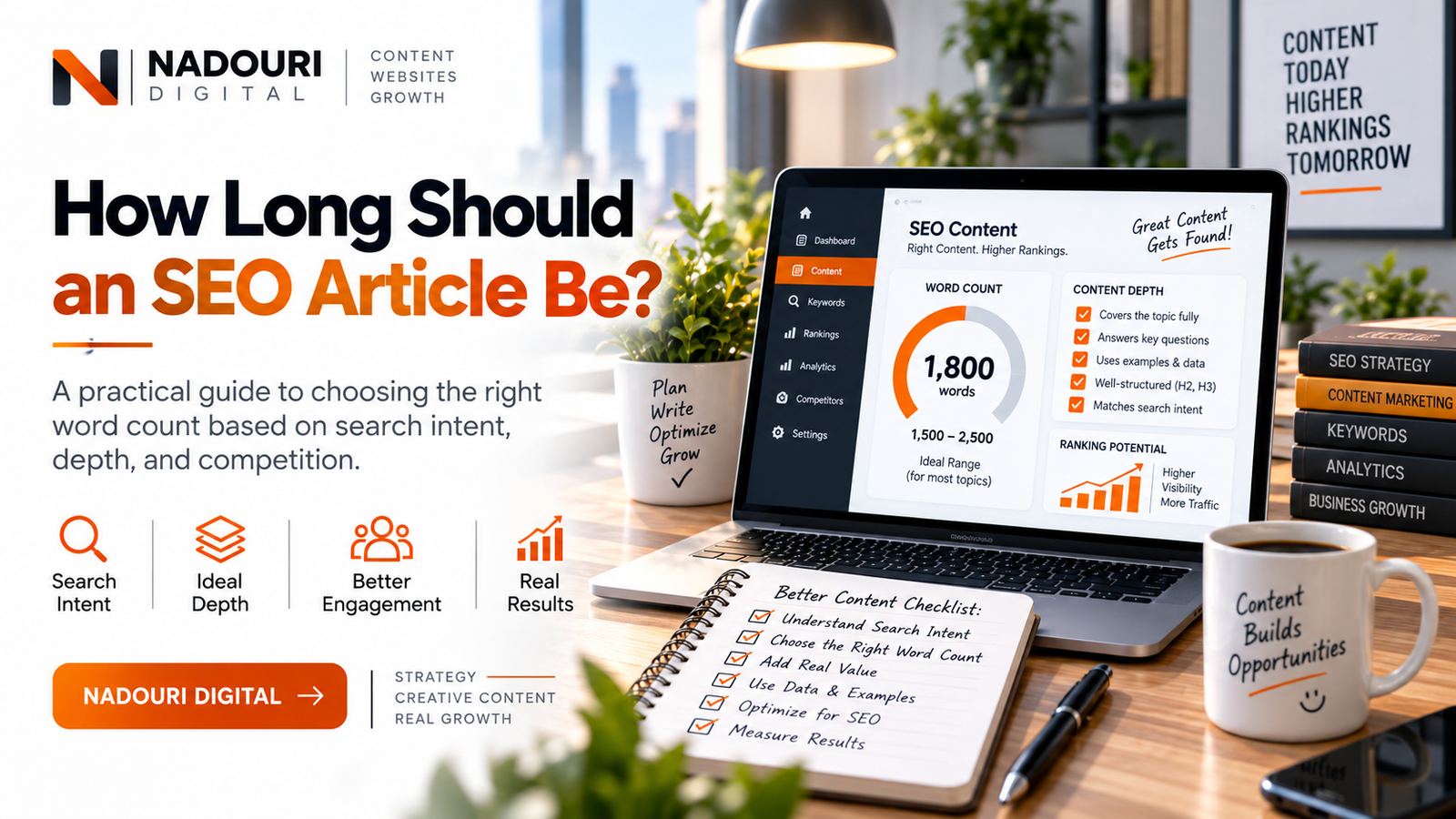 Data-backed guide to choosing the right SEO article length for search performance