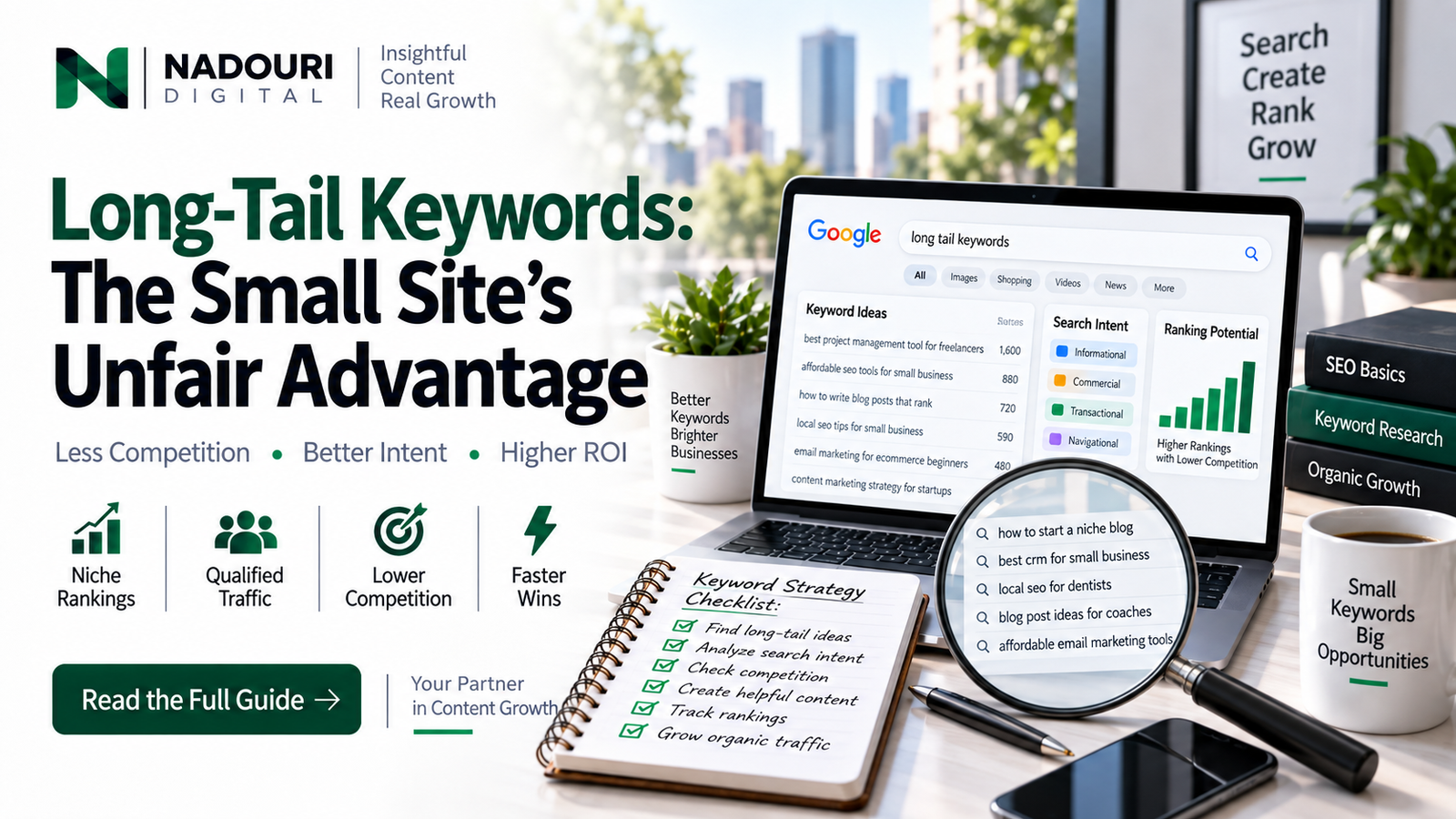 Long-Tail Keywords: The Small Site’s Unfair Advantage - Nadouri Digital